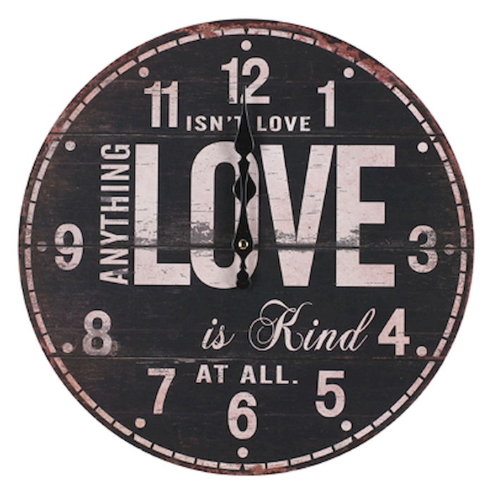 Trinx EmmaMarie Wood Wall Clock Wayfair